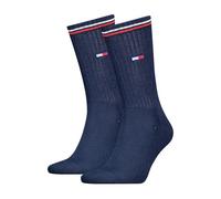 Tommy Hilfiger Crew, Calzini Unisex - Adulto, Navy, 43-46