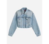 Tommy Hilfiger Crop W - Giubbotto - Donna - Denim XS