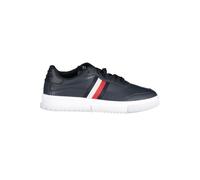 Tommy Hilfiger - Dare Leather Sneaker - - Shoes - Uomo - Blu - 40 EU