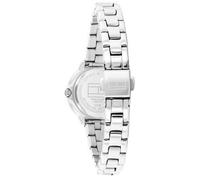 Tommy Hilfiger Orologio Con Movimento Al Quarzo A Due Lancetteda Donna con Cinturino in Acciaio Inossidabile Argentato - 1782814, White
