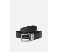 TOMMY HILFIGER Cintura 'DENTON' marrone scuro / nero, Taglia 100