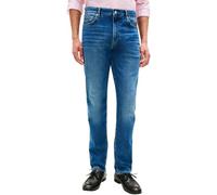 Tommy Hilfiger Denton da Uomo Slim Dritto Blu Cobalto MW0MW42317 Dritto, Denim, 34W/30L