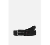 Tommy Hilfiger Uomo Cintura Denton Elastic in Tessuto, Nero (Black), 90 cm