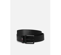 Tommy Hilfiger Uomo Cintura Denton Matte 3.5 Cintura in Pelle, Nero (Black), 105 cm