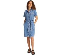 Tommy Hilfiger DNM SS Knee Belted Dress Ali Ww0Ww44380, Abito Camicia, Donna, Denim (Ali), 38
