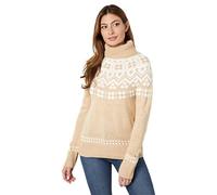 Tommy Hilfiger Dolcevita da donna Frosted Yoke, Marrone, S