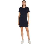 Tommy Hilfiger Donna Abito New Cody Slim Short Dress in Cotone, Blu (Desert Sky), 3XL