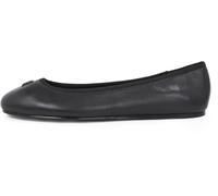 Tommy Hilfiger Donna Ballerine Hardware in Pelle, Nero (Black), 40 EU