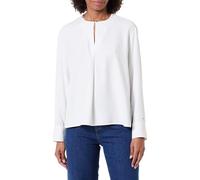 Tommy Hilfiger Donna Blusa Relaxed con Spacco, Bianco (Ecru), 38