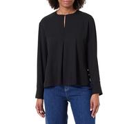 Tommy Hilfiger Donna Blusa Relaxed con Spacco, Nero (Black), 40