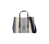 Tommy Hilfiger Donna Borsa A Mano AW0AW18733 Cotone Blu Scuro Taglia Unica