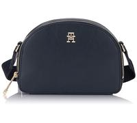 Tommy Hilfiger Donna Borsa a Tracolla Half Moon Crossover Piccola, Blu (Space Blue), Taglia Unica