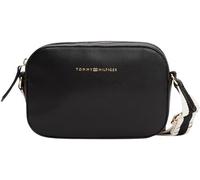 Tommy Hilfiger Donna Borsa a Tracolla Logotape Camera Bag Piccola, Nero (Black), Taglia Unica