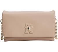 Tommy Hilfiger Donna Borsa a Tracolla Modern Mini Crossover con Tracolla a Catenella, Beige (Coastal Taupe), Taglia Unica