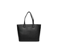 Tommy Hilfiger Donna Borsa Tote Bag Logotape con Zip, Nero (Black), Taglia Unica