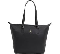 Tommy Hilfiger Donna Borsa Tote Bag Poppy Reform Tote con Scomparti, Nero (Black), Taglia Unica