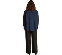 Tommy Hilfiger Donna Camicia Poplin Regular Fit, Blu (Dark Night Navy), 42