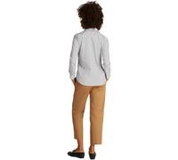 Tommy Hilfiger Donna Camicia Poplin Regular Fit, Multicolore (Classic Ithaca/Dark Night Navy), 38