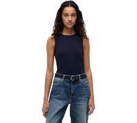 Tommy Hilfiger Donna Canotta Multistripe Slim Fit, Blu (Dark Night Navy), XL