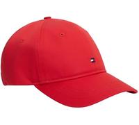 Tommy Hilfiger Donna Cappellino Flag Soft Panel in Cotone, Rosso (Primary Red), Taglia Unica