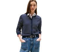 Tommy Hilfiger - Co Jersey Stitch C-N WW0WW423700ZB Blu - Abbigliamento XS Blu