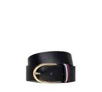 Tommy Hilfiger Donna Cintura Casual in Pelle, Nero (Black), 75 cm