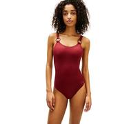 Tommy Hilfiger Donna Costume da Bagno Scoop Back Elasticizzato, Rosso (Liberty Red), M