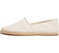 Tommy Hilfiger Donna Espadrillas Fringe Canvas Closed con Logo