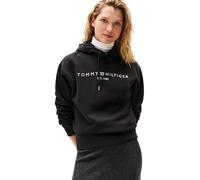 Felpa da tennis da donna Tommy Hilfiger Modern Regular Corp Logo - Nero L