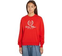 Tommy Hilfiger Donna Felpa Track Top Scollo Rotondo