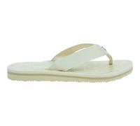 Tommy Hilfiger Donna Flip Flops Emblem Beach Sandal Infradito, Beige (Calico), 36