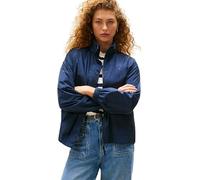 Tommy Hilfiger Donna Giacca a Vento Jacke Nylon Packable con Zip, Blu (Dark Night Navy), S