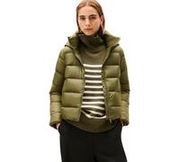 Tommy Hilfiger Donna Giacca Imbottita Down Casual Jacket con Cappuccio, Verde (Utility Olive), M