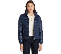 Tommy Hilfiger Donna Giacca Imbottita Down Feminine Gloss Leggera, Blu (Dark Night Navy), XL