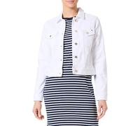 Tommy Hilfiger Donna Giacca in Jeans Slim Fit, Bianco (Th Optic White), 48