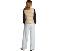 Tommy Hilfiger Donna Gilet con Collo a Lupetto, Beige (Sandalwood), S