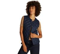 Tommy Hilfiger Donna Gilet Down Quilted Collarless Vest Sottile