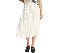 Tommy Hilfiger Donna Gonna Fluid Pleated Pull On Midi Gonna a Pieghe, Avorio (Ivory Petal), 50