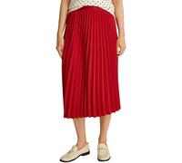 Tommy Hilfiger Donna Gonna Fluid Pleated Pull On Midi Gonna a Pieghe, Multicolore (Medium Red), 38