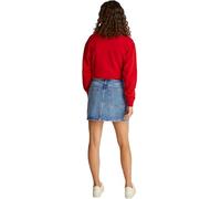 Tommy Hilfiger Donna Gonna in Jeans Mini Ali Corta, Blu (Ali), 46