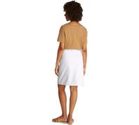 Tommy Hilfiger Donna Gonna in Jeans Straight Lunghezza al Ginocchio, Bianco (TH Optic White), 52