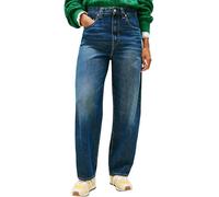 Tommy Hilfiger Donna Jeans Barrel Vita Media, Blu (Mine), 28W/32L