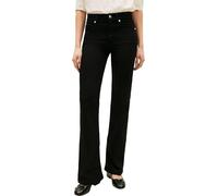 Tommy Hilfiger Donna Jeans Black Flare Elasticizzati, Nero (Black), 27W/34L