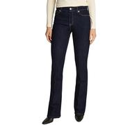Tommy Hilfiger Donna Jeans Bootcut Elasticizzati, Nero (Rinse), 30W/29L