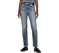 Tommy Hilfiger Donna Jeans Cigarette Slim Fit, Blu (Pat), 28W/32L