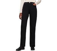 Tommy Hilfiger Donna Jeans Classic Stay Straight Fit, Nero (Stay Black), 27W/32L