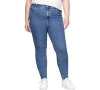 Tommy Hilfiger Donna Jeans Curve Skinny Fit, Blu (Zef), 60