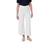 Tommy Hilfiger Donna Jeans Wide Leg Vita Alta, Bianco (TH Optic White), 28W/27L