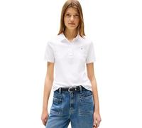 Tommy Hilfiger - 1985 Slim Pique Polo WW0WW42047 Bianco - Abbigliamento L Bianco