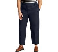 Tommy Hilfiger Donna Pantaloni Chino Slim Straight Fit, Blu (Dark Night Navy), 60